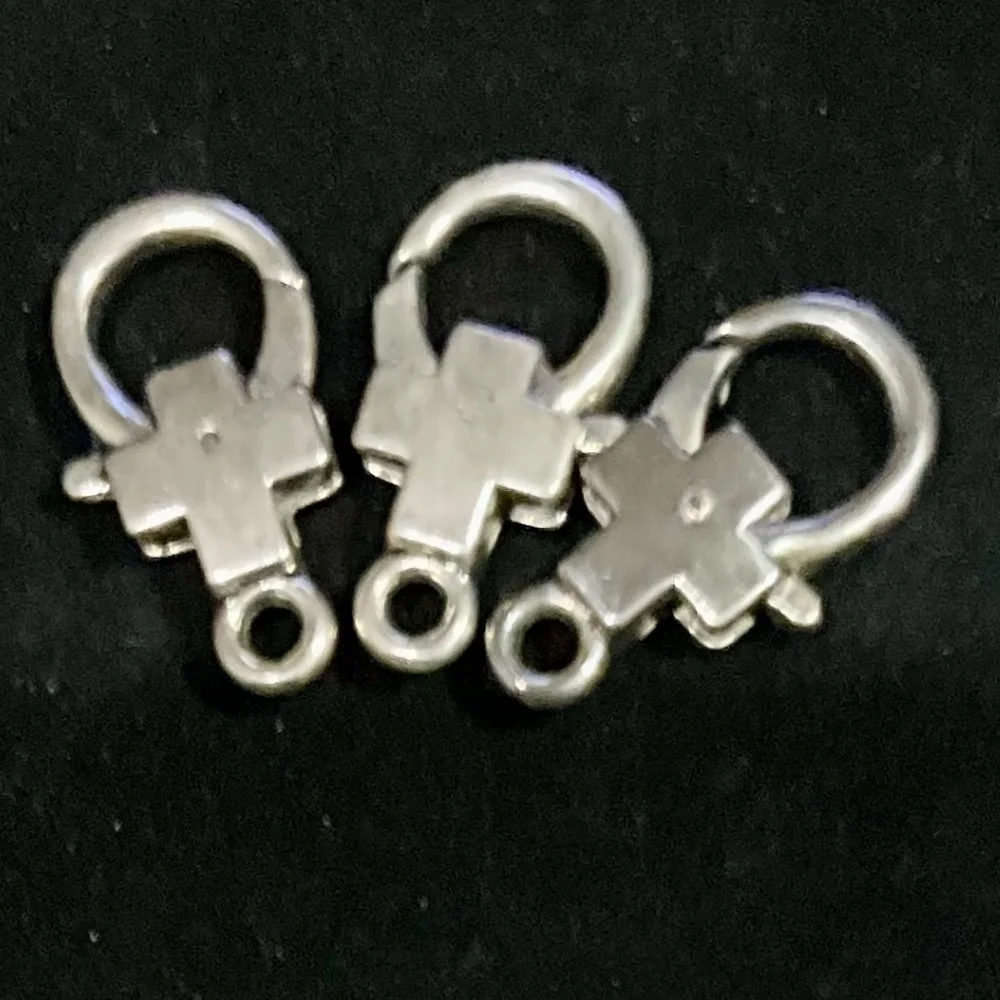 Jewelry Making: 17 Silver Quality Crystal Magnetic, Lobster & S-Clasps - Picture 6 of 8